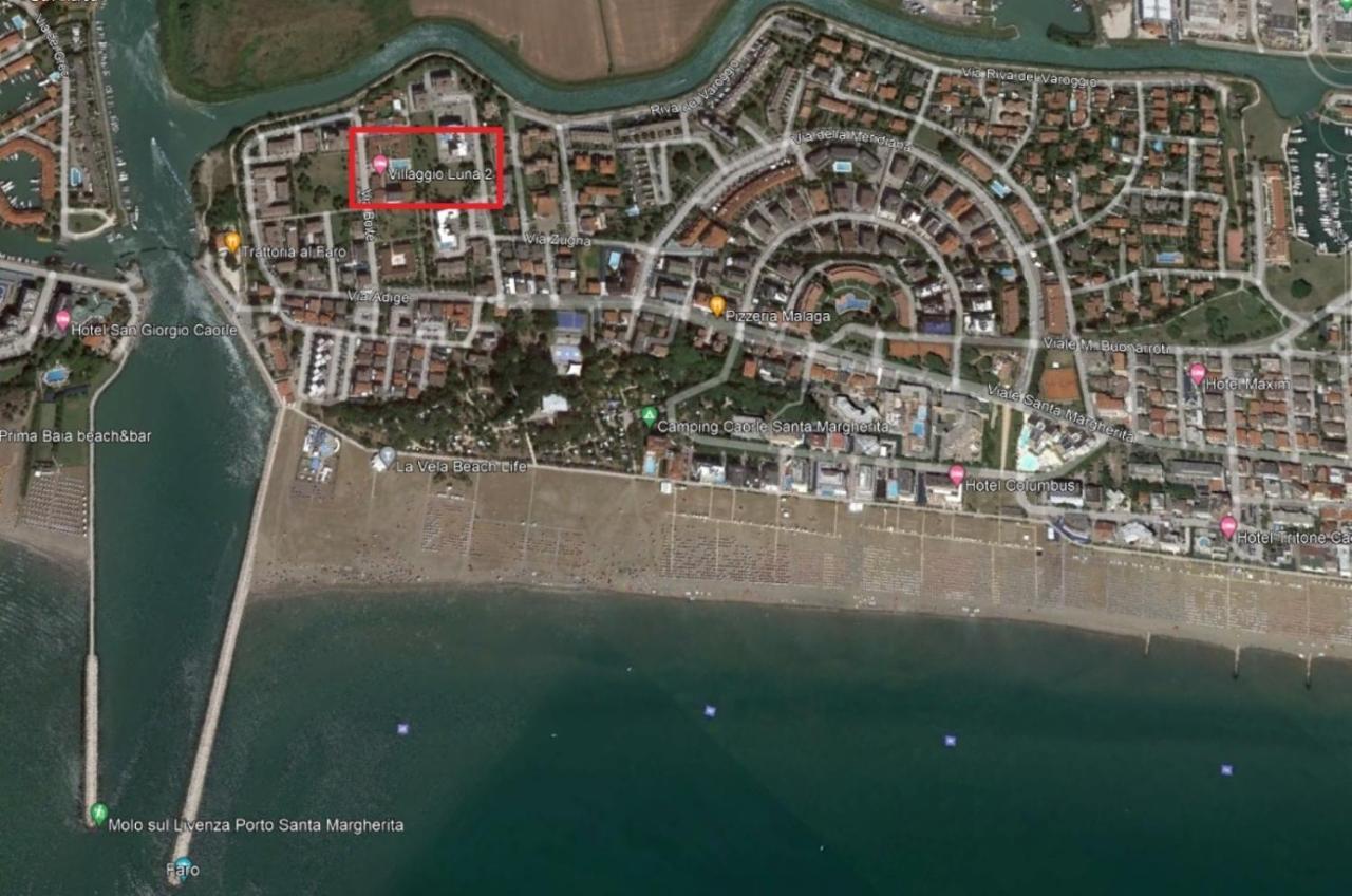 Apartment Caorle De Lux Swimming Pool, Parking, Garden ภายนอก รูปภาพ